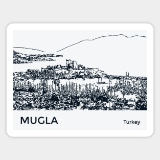 Mugla Turkey Magnet